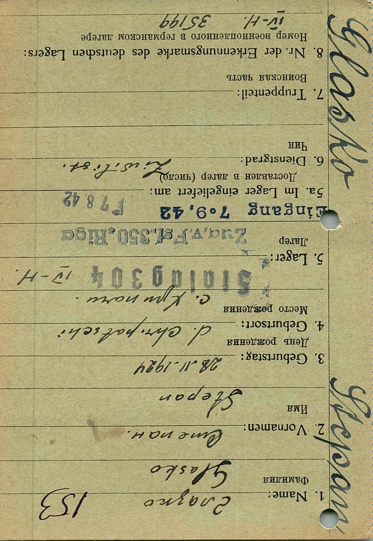 Глазко Степан Федорович