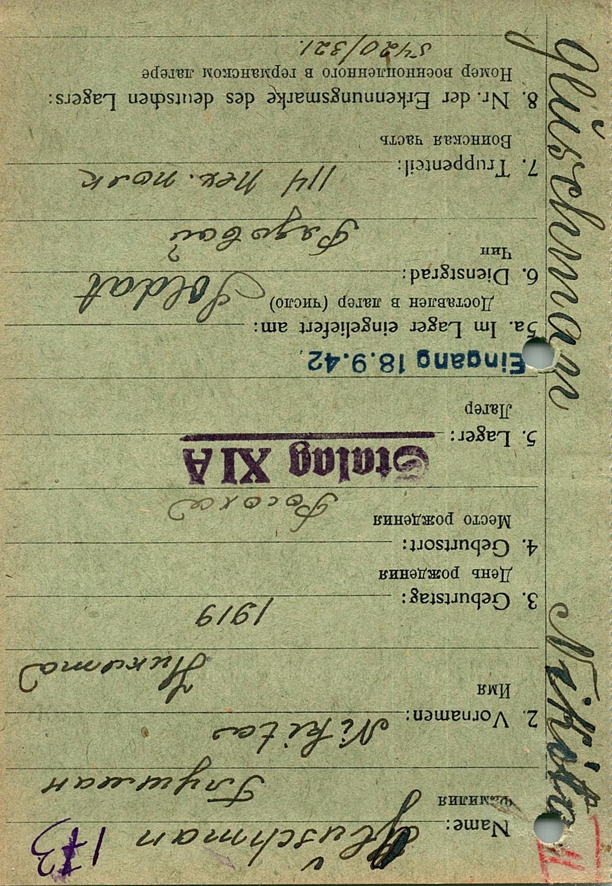 Глушман Никита Филиппович