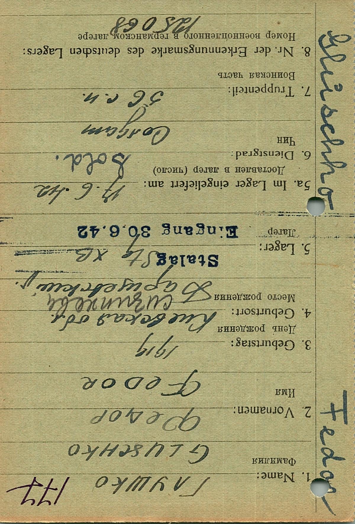 Глушко Федор Гаврилович