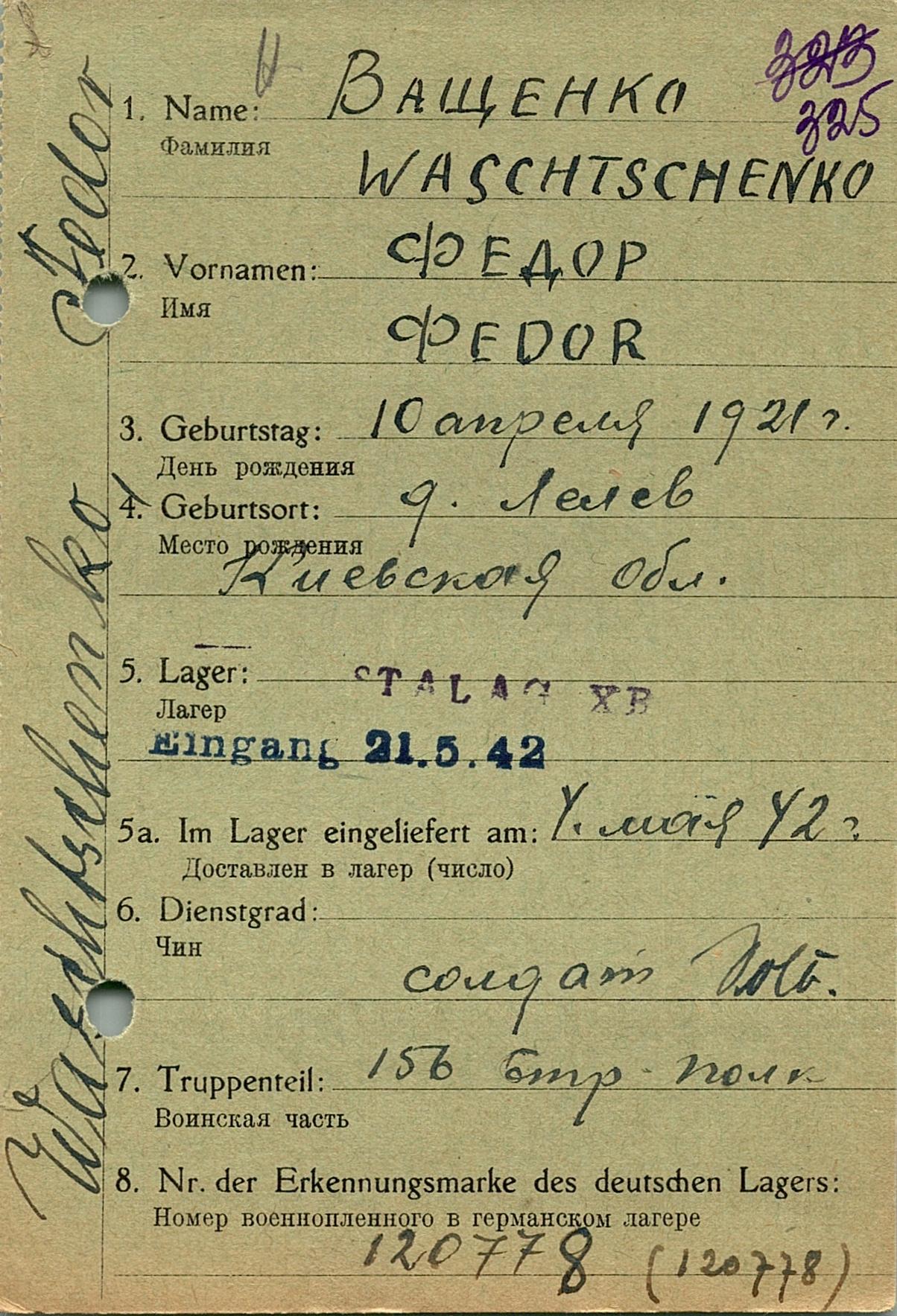 Ващенко Федор Гаврилович