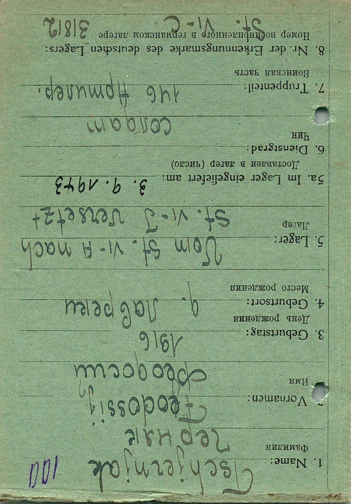 Черняк Федосий Аверкович