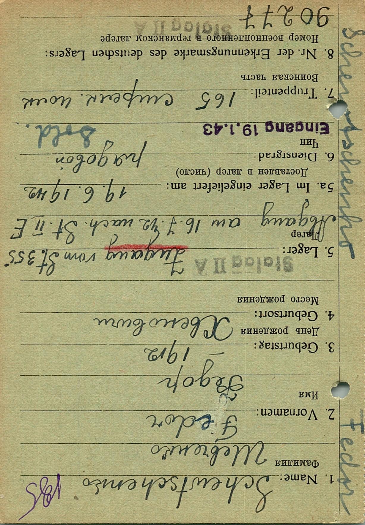 Шевченко Федор Артемович