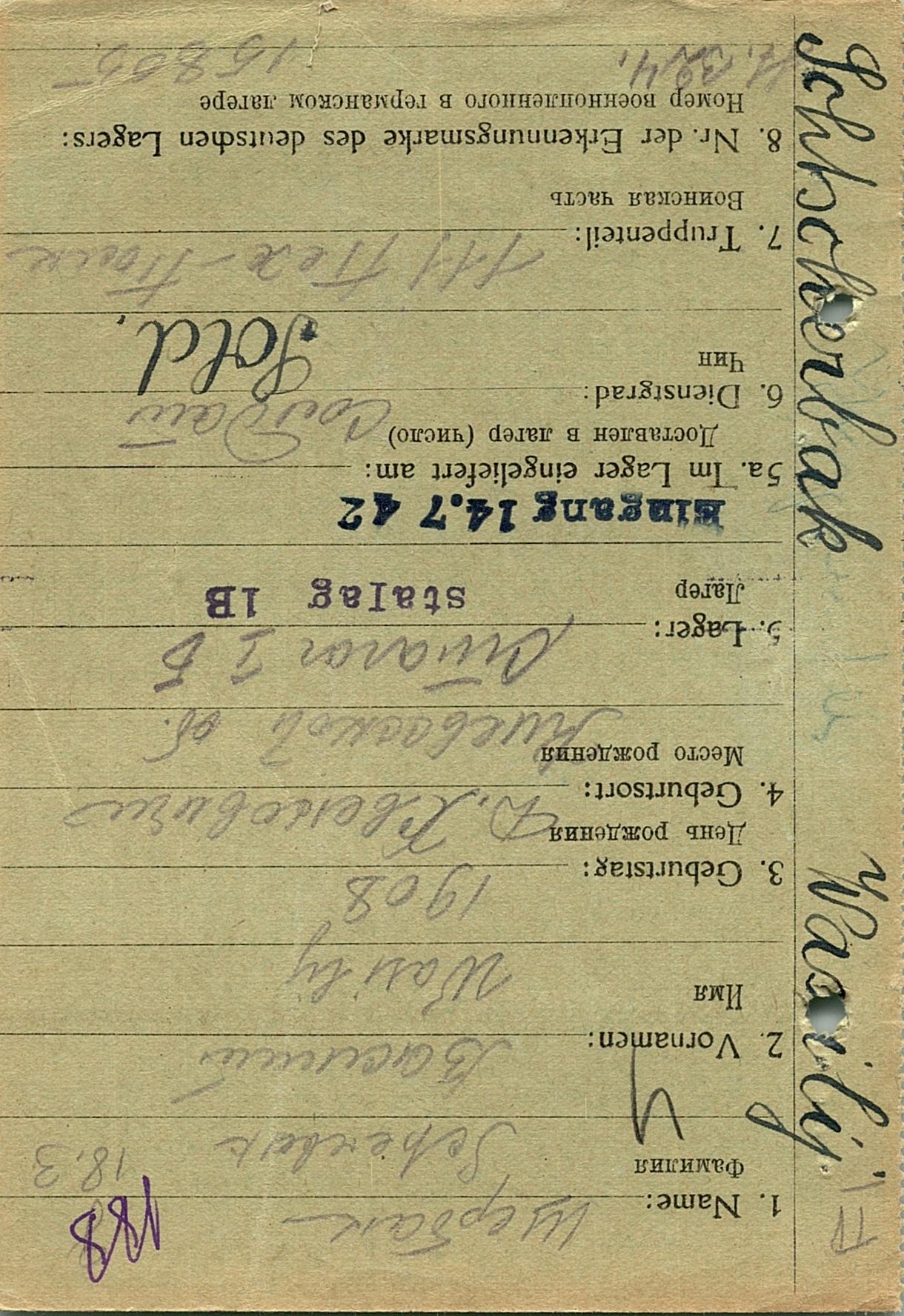 Щербак Василий Васильевич