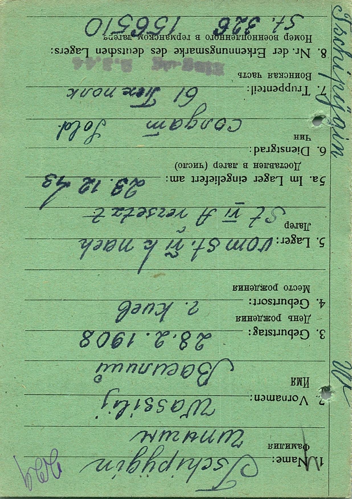 Чипыгин Василий Иванович