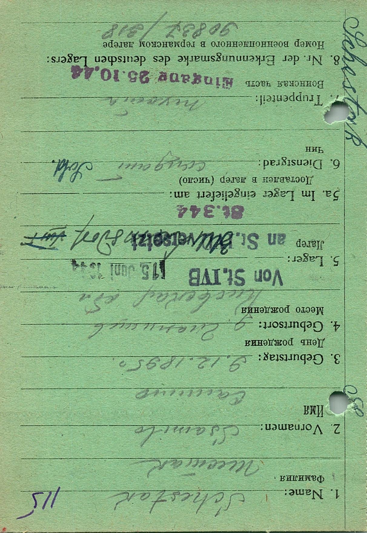 Шестак Самило Григорьевич