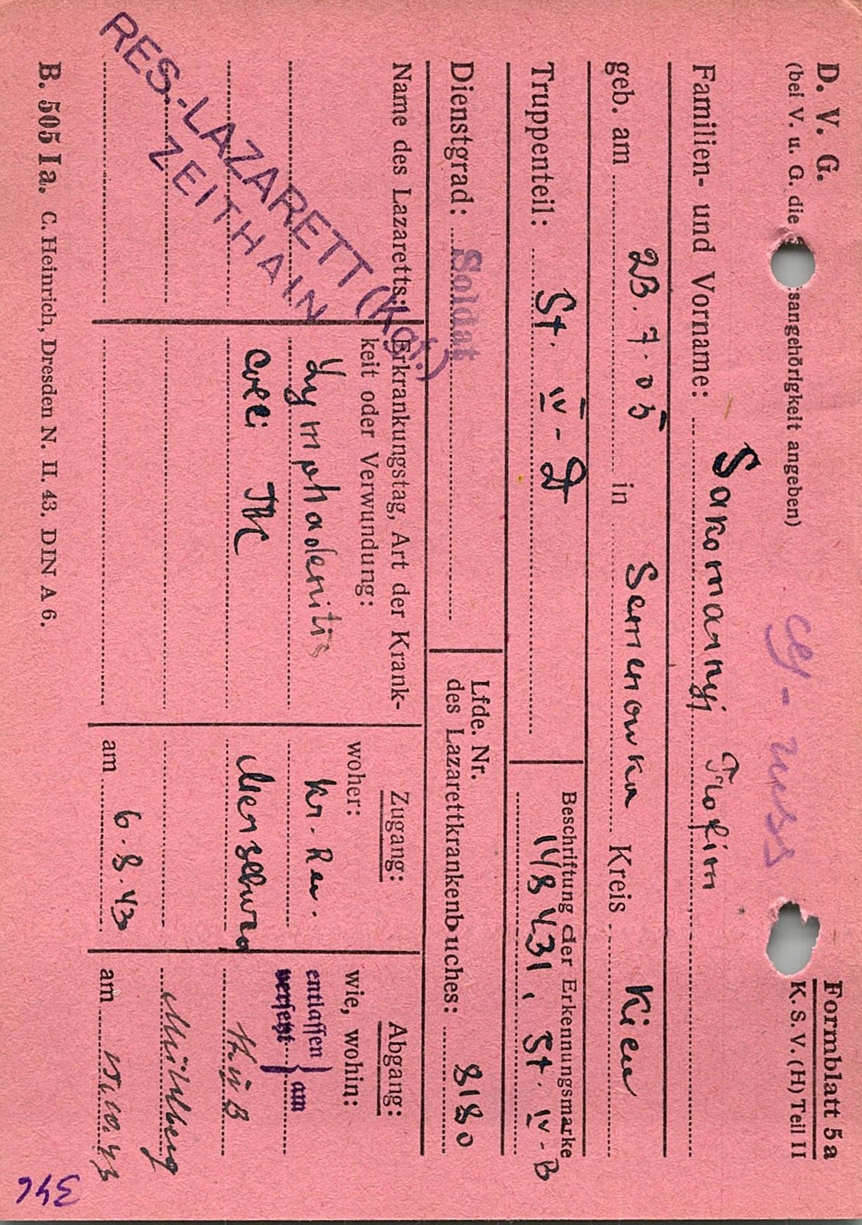 Закомирный Трофим Кириллович