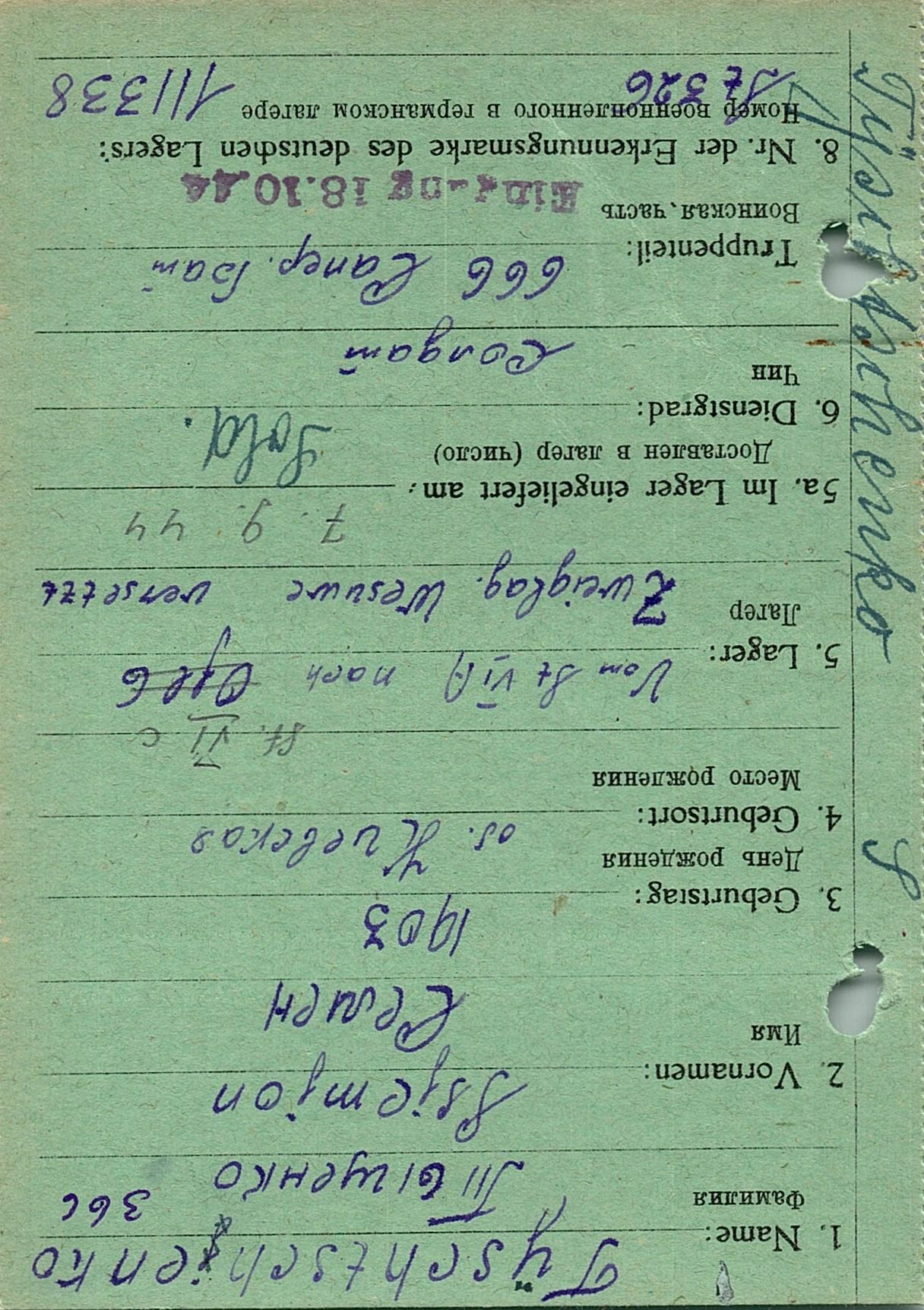 Тищенко Семен Сергеевич