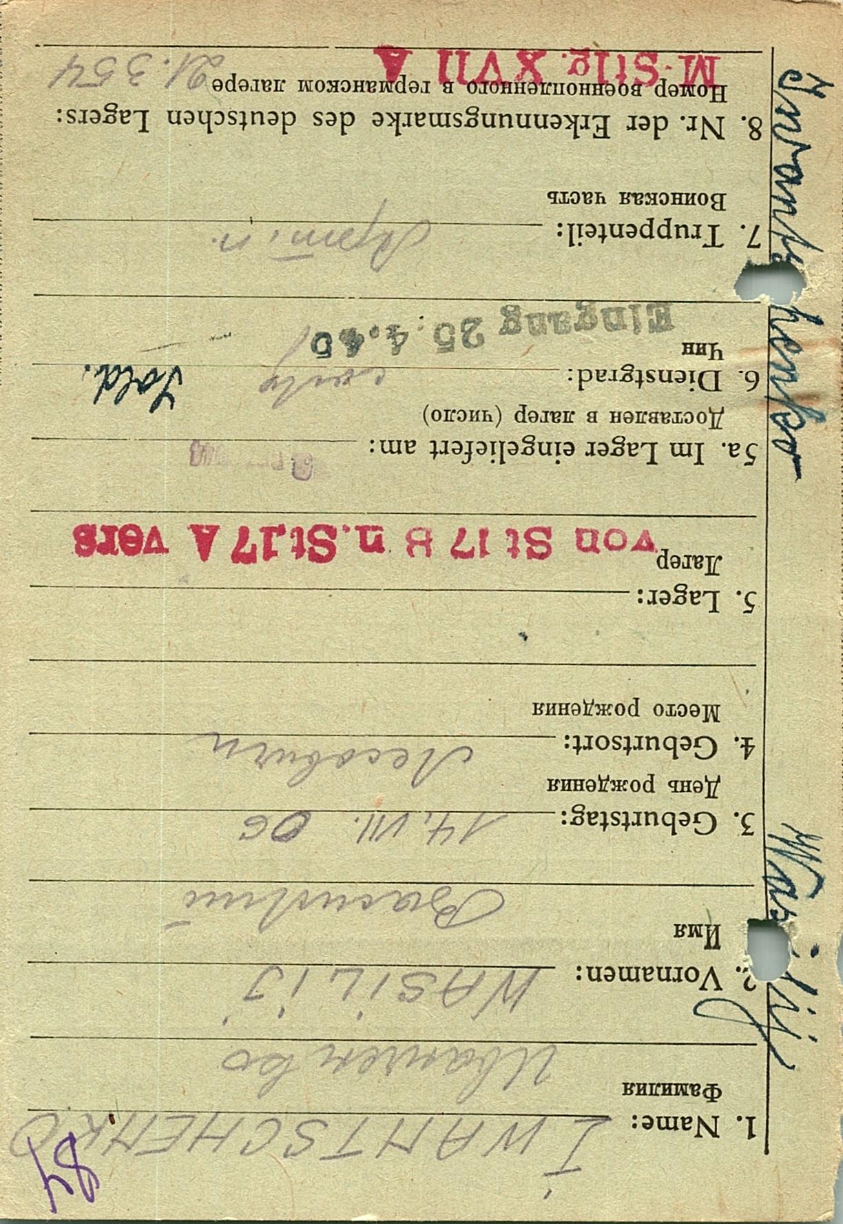 Иванченко Василий Мелентьевич