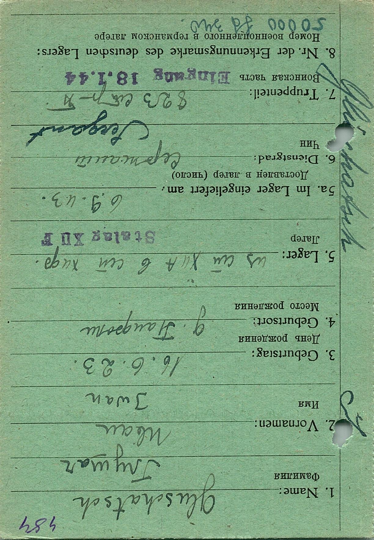 Глушач Иван Захарович