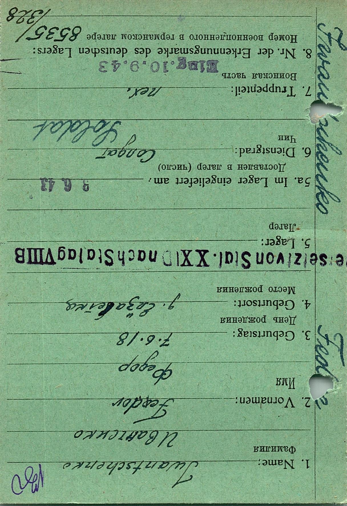 Иванченко Федор Никитич