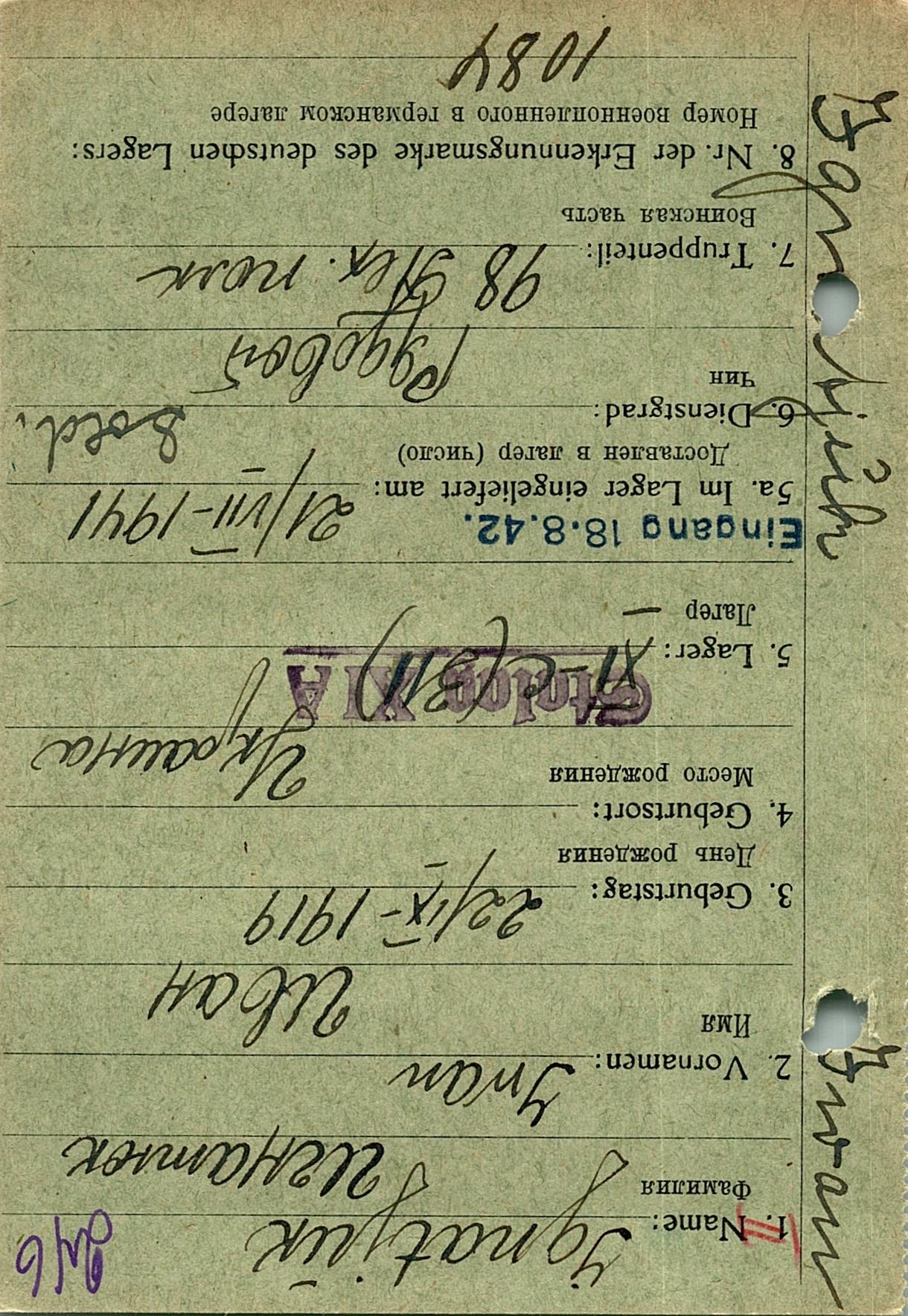 Игнатюк Иван Данилиевич