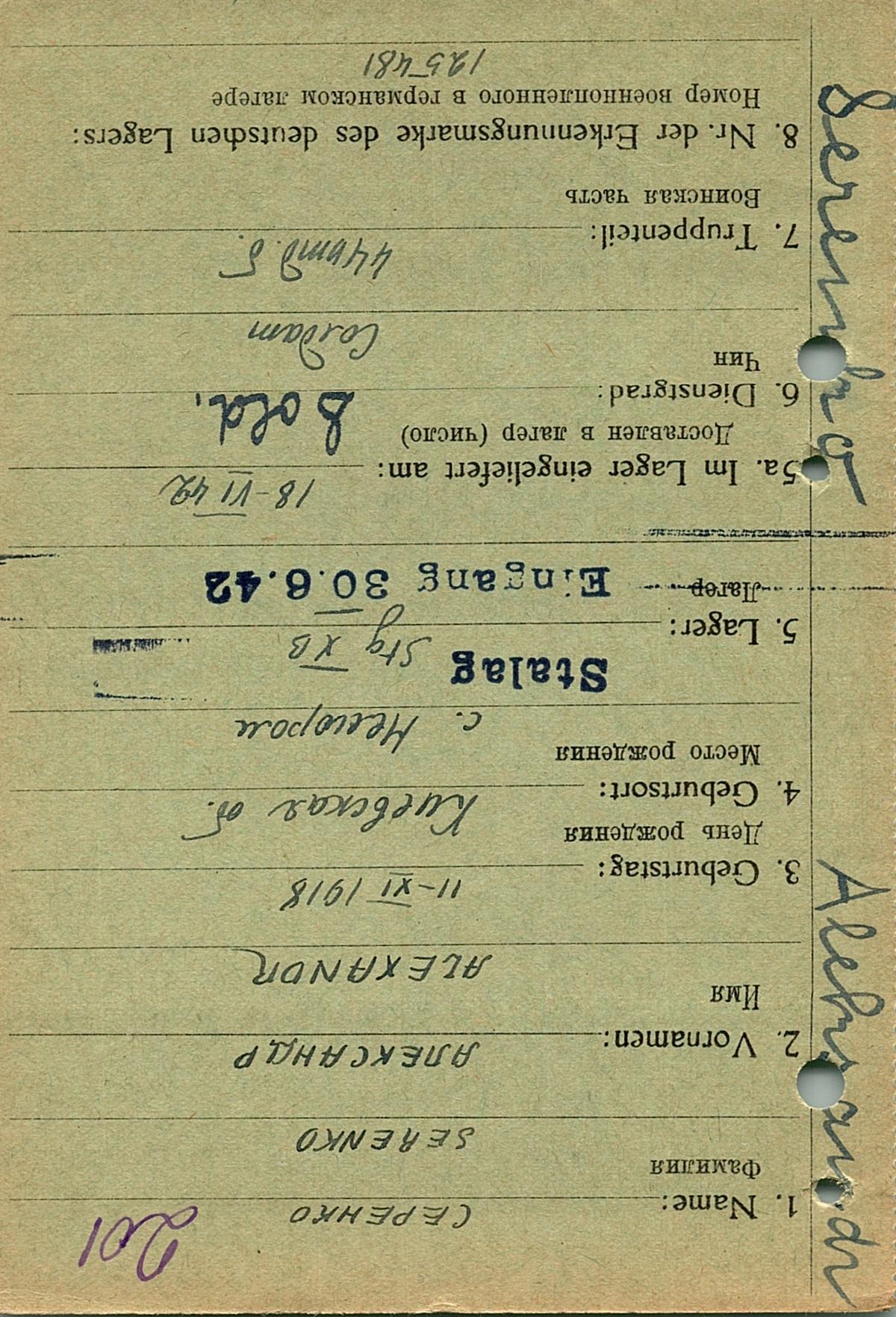 Серенко Александр Владимирович