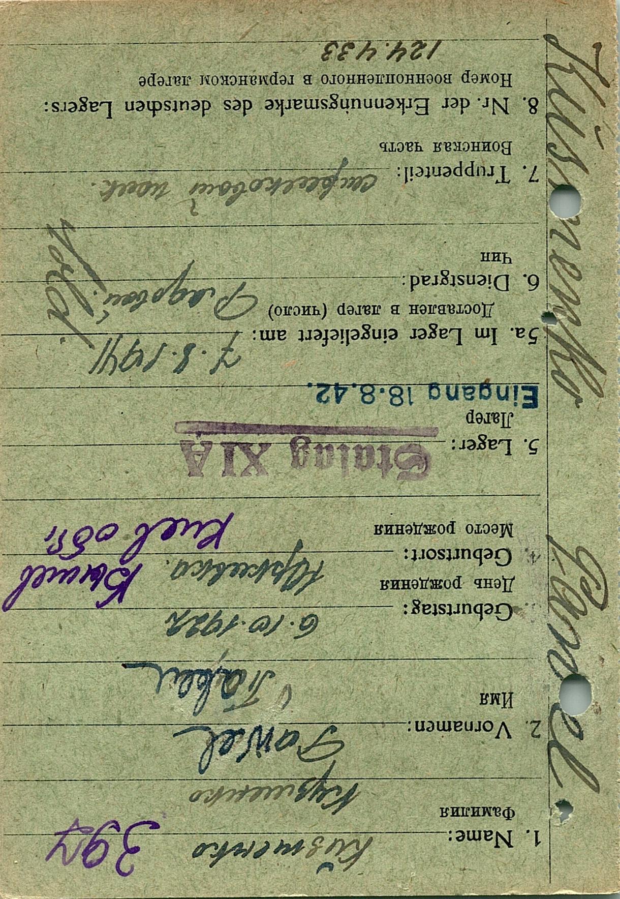 Кузменко Павел Сергеевич