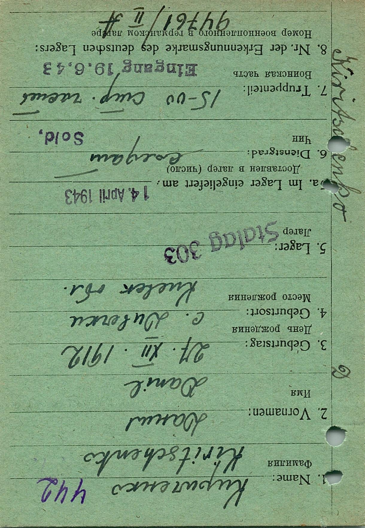 Кириченко Данил Никитич