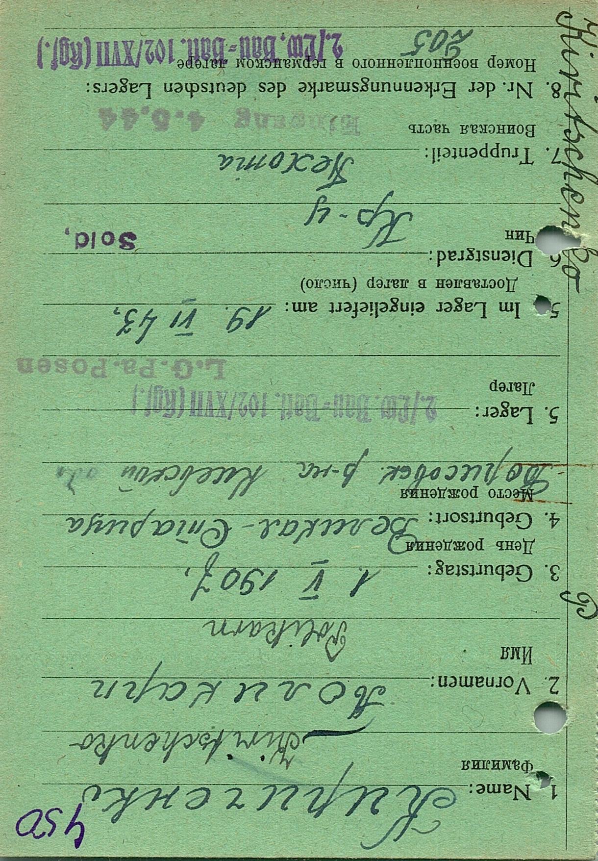 Кириченко Поликарп