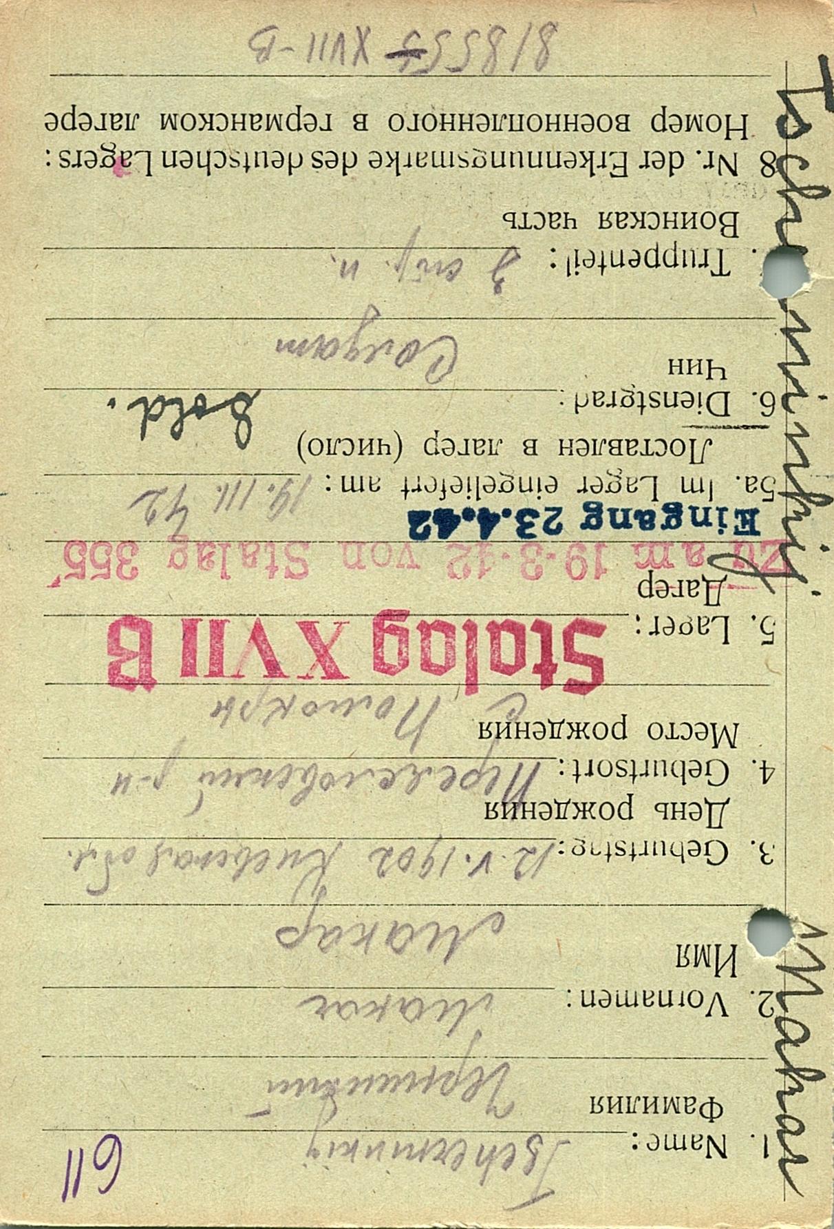 Чернинкий Макар Иванович