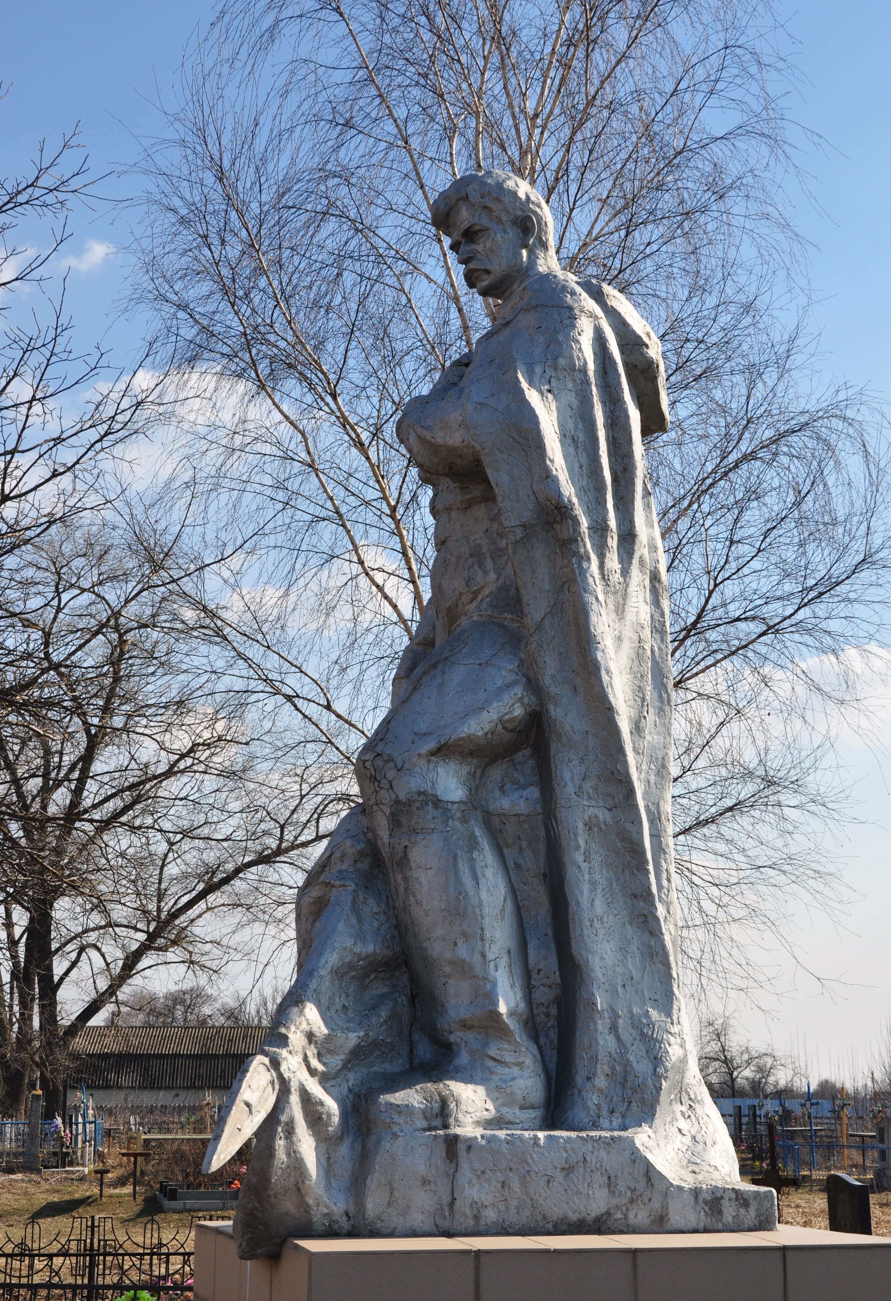 Братская могила в с. Ерков Козелецкого района