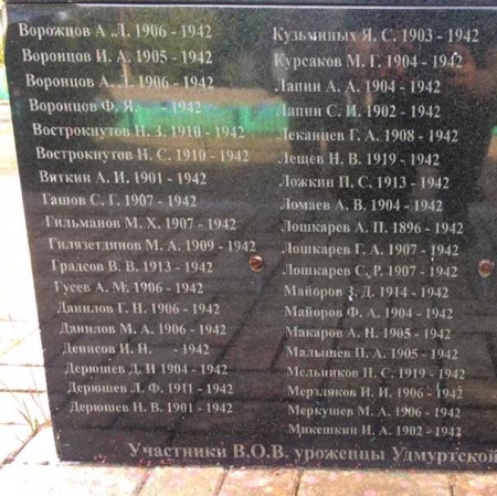 Братская могила в с. Криницы Александровского района