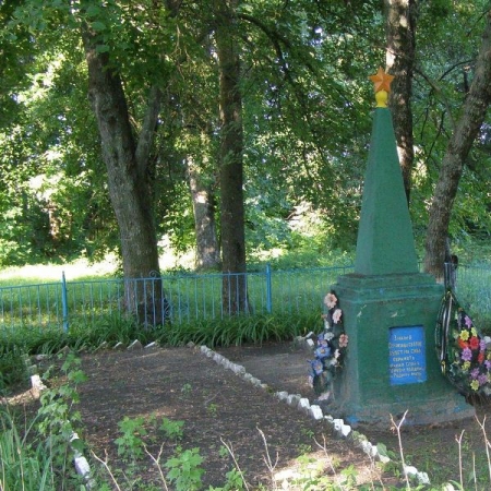 Братская могила в с. Грабовка Куликовского района