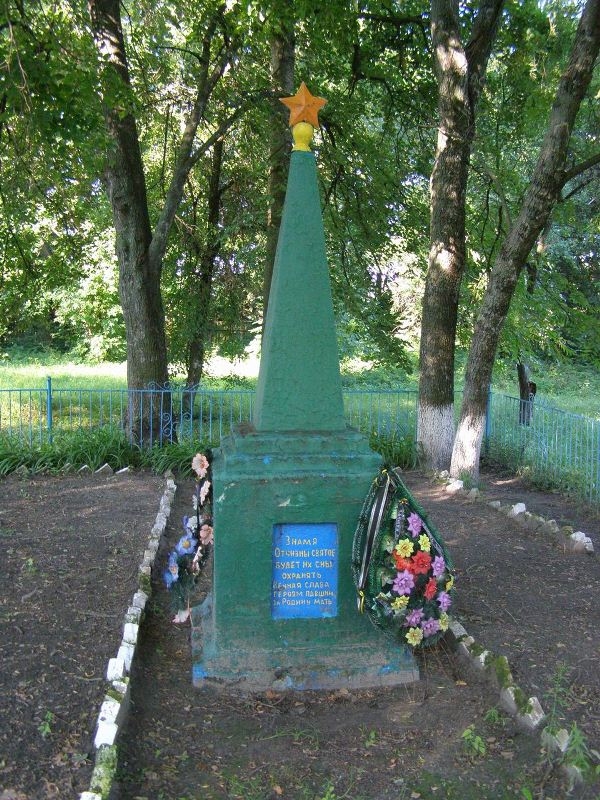 Братская могила в с. Грабовка Куликовского района