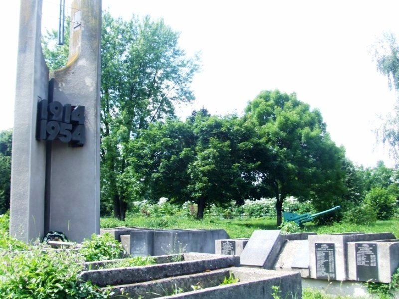Братская могила в с. Денисов Козовского района