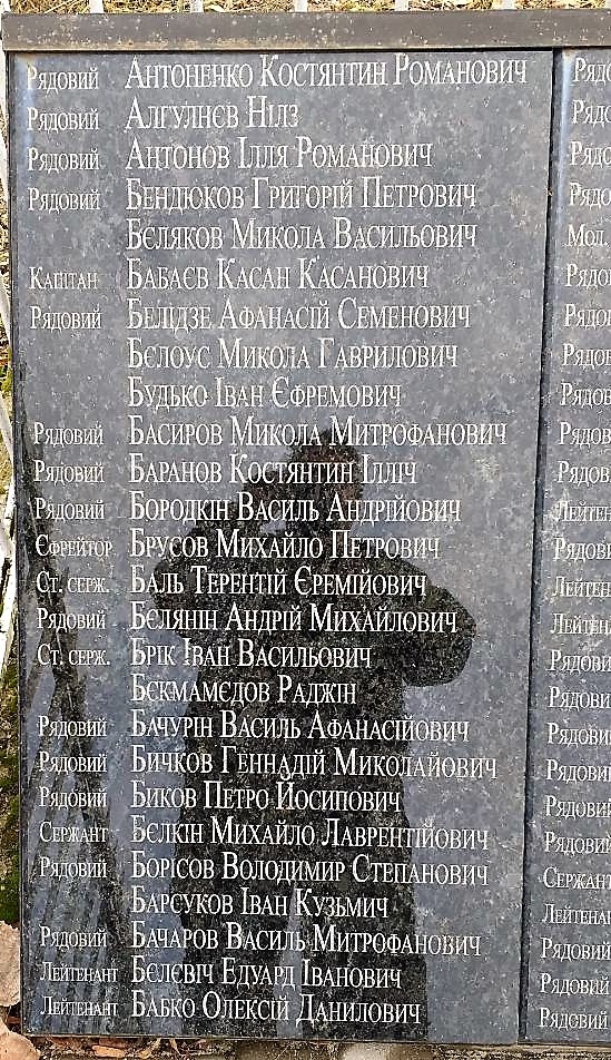 Братская могила в с. Облапы Ковельского района 
