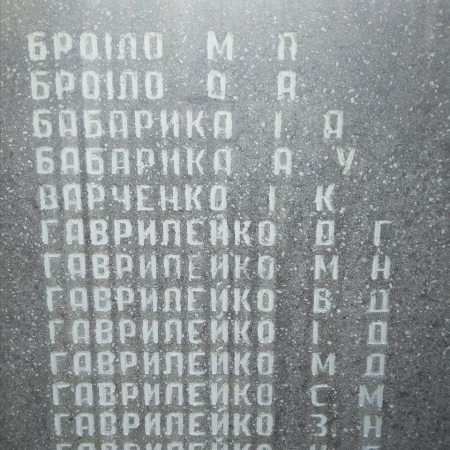 Памятник односельчанам в с. Доротище Ковельского района 