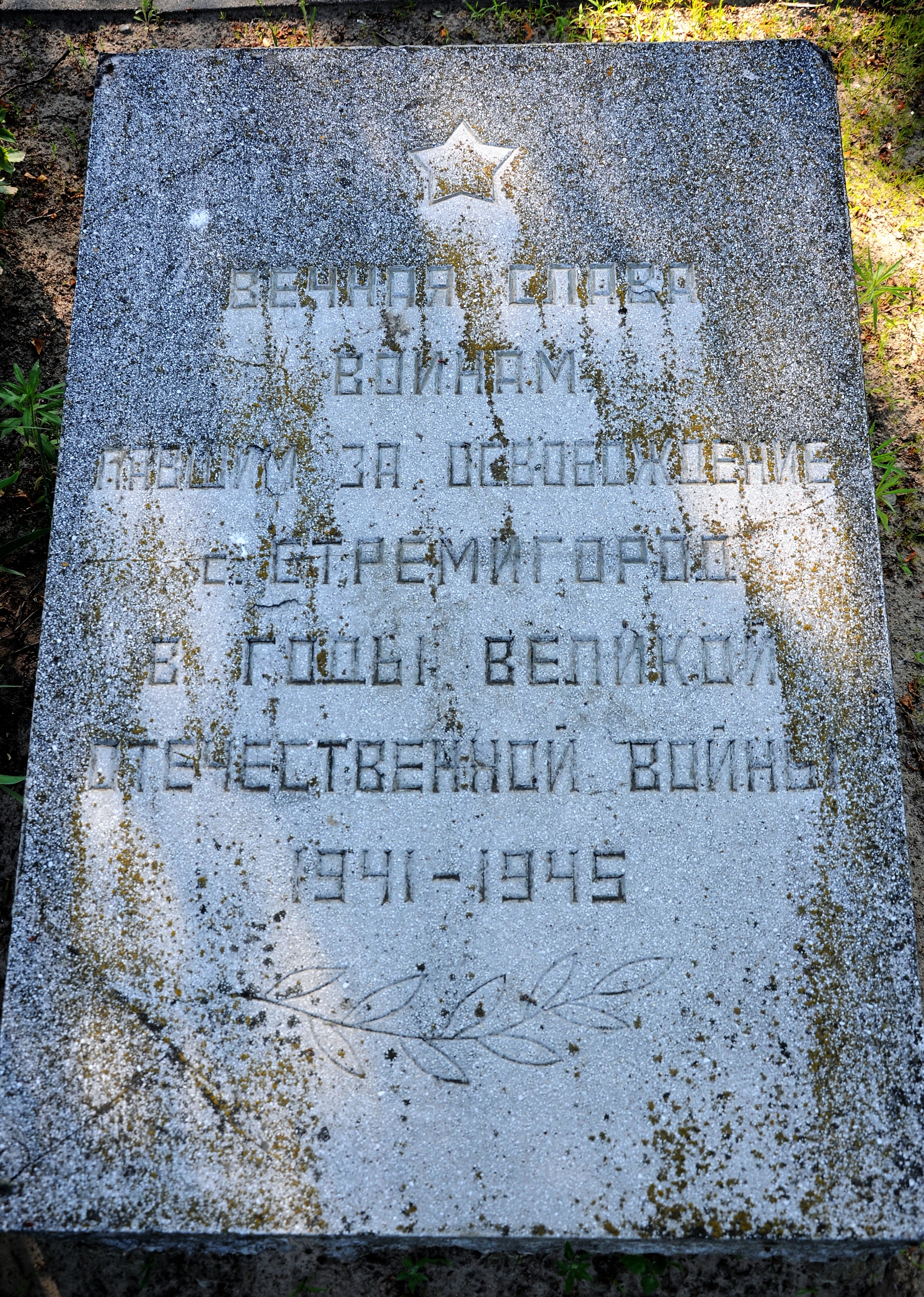 Братская могила в с. Стремигород Коростенского района 