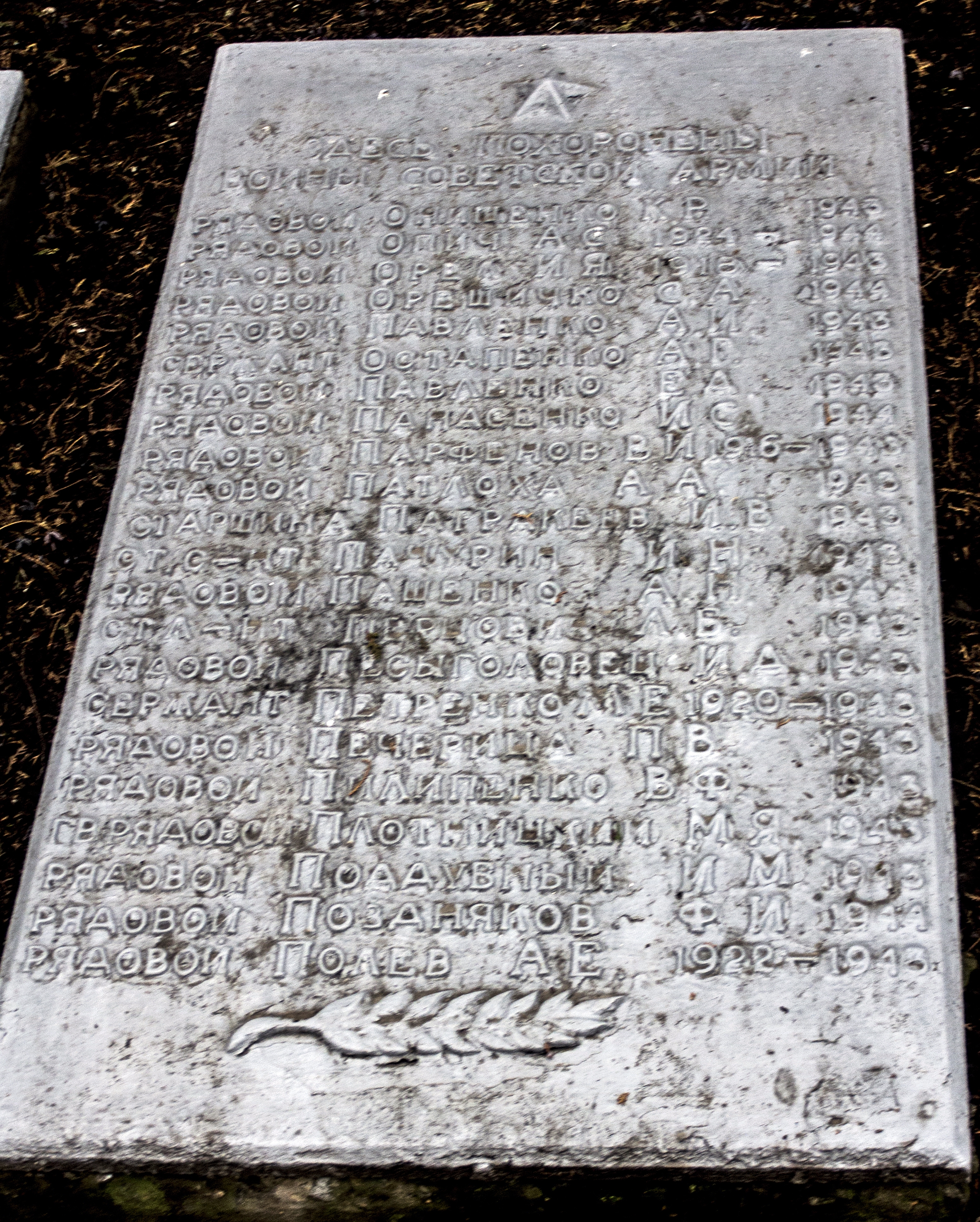 Братская могила в пгт. Петрово Петровского района