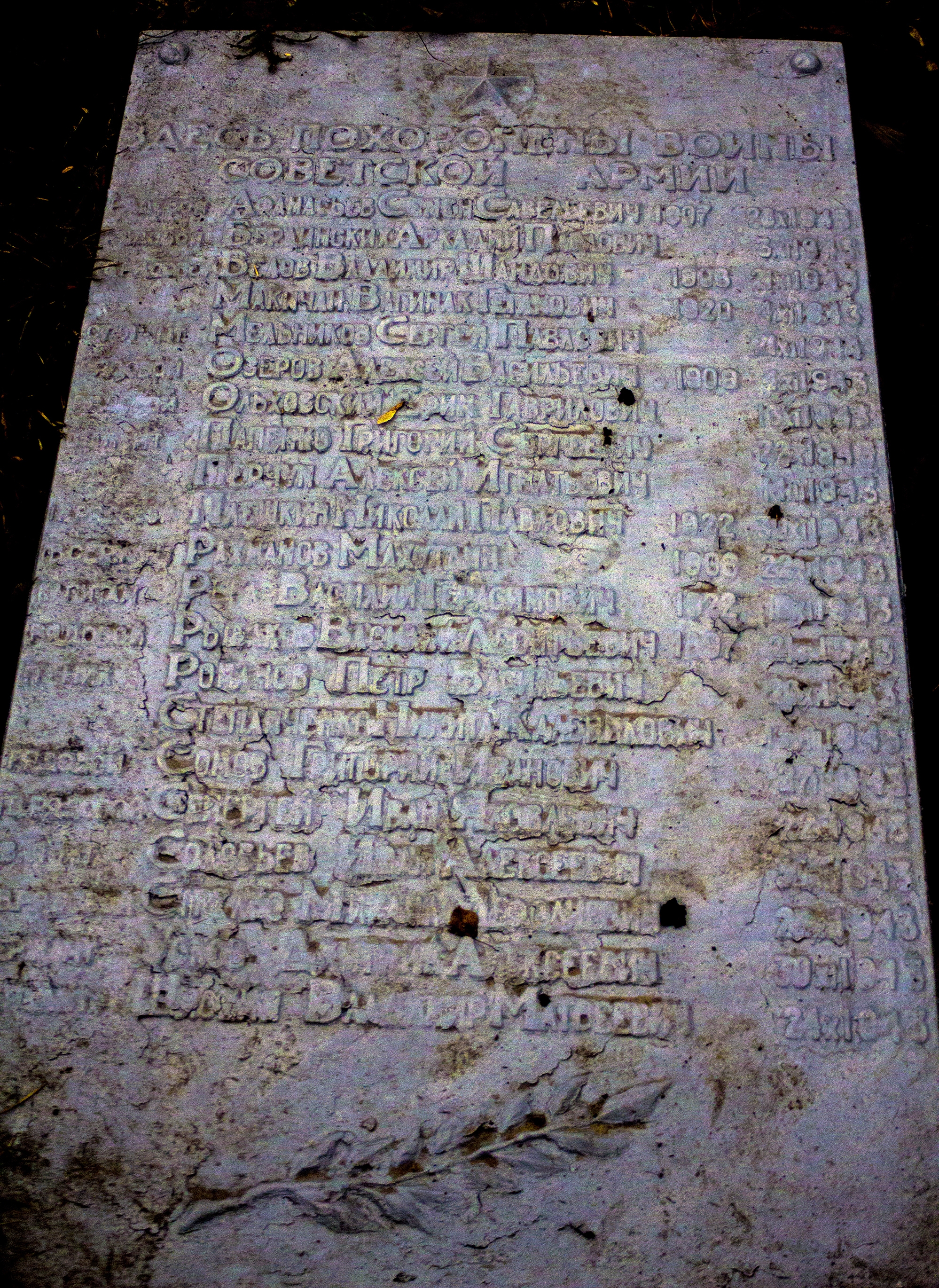 Братская могила в пгт. Петрово Петровского района