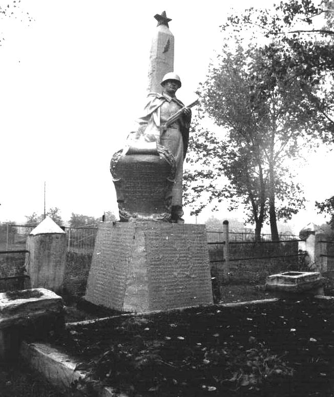 Братская могила на кладбище с. Трилесы Фастовского района