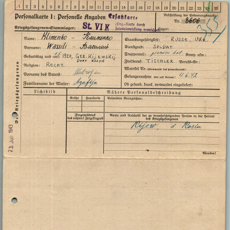 Клименко Василий Митрофанович