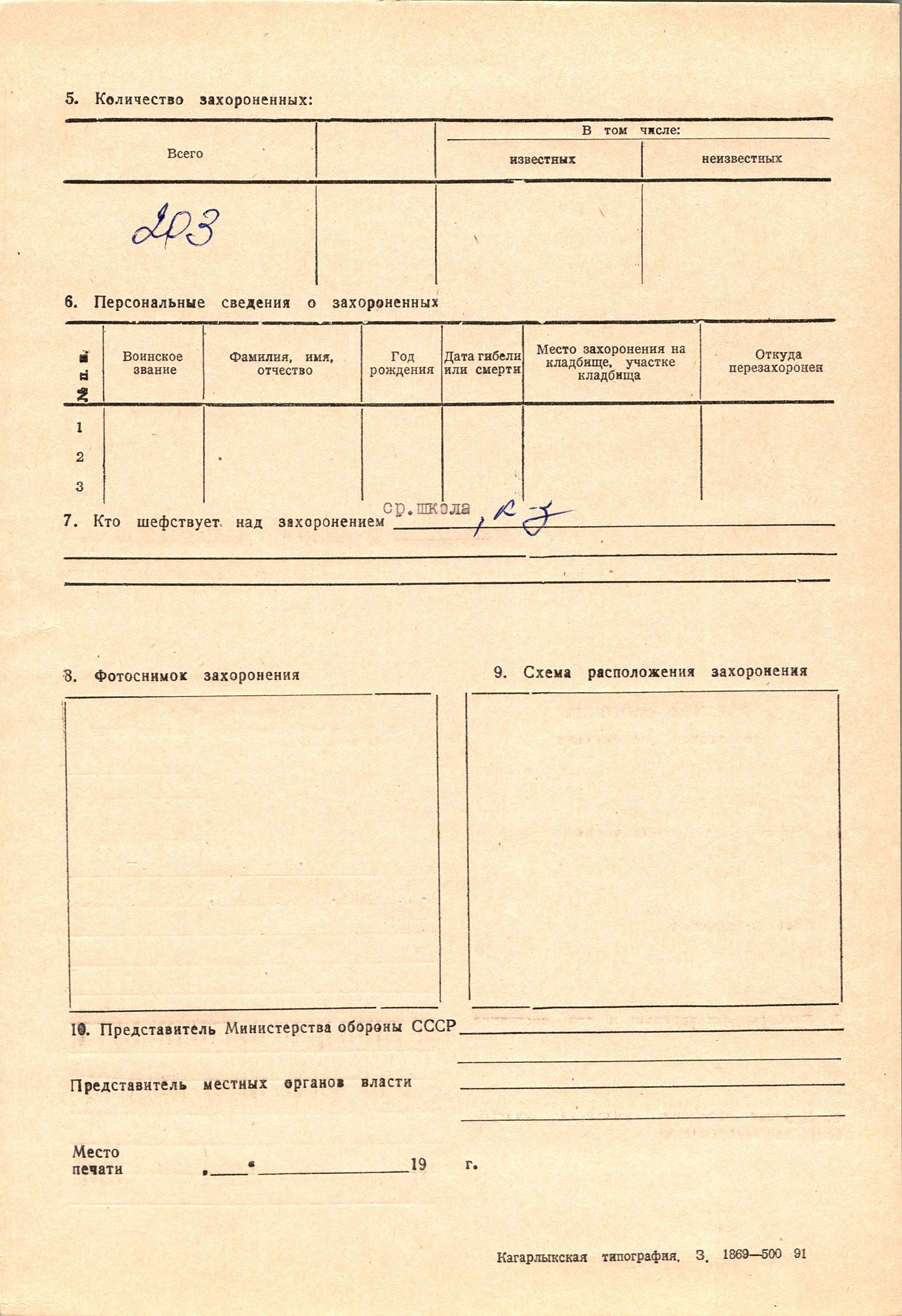 Братская могила в центре с. Гребени Кагарлыкского района