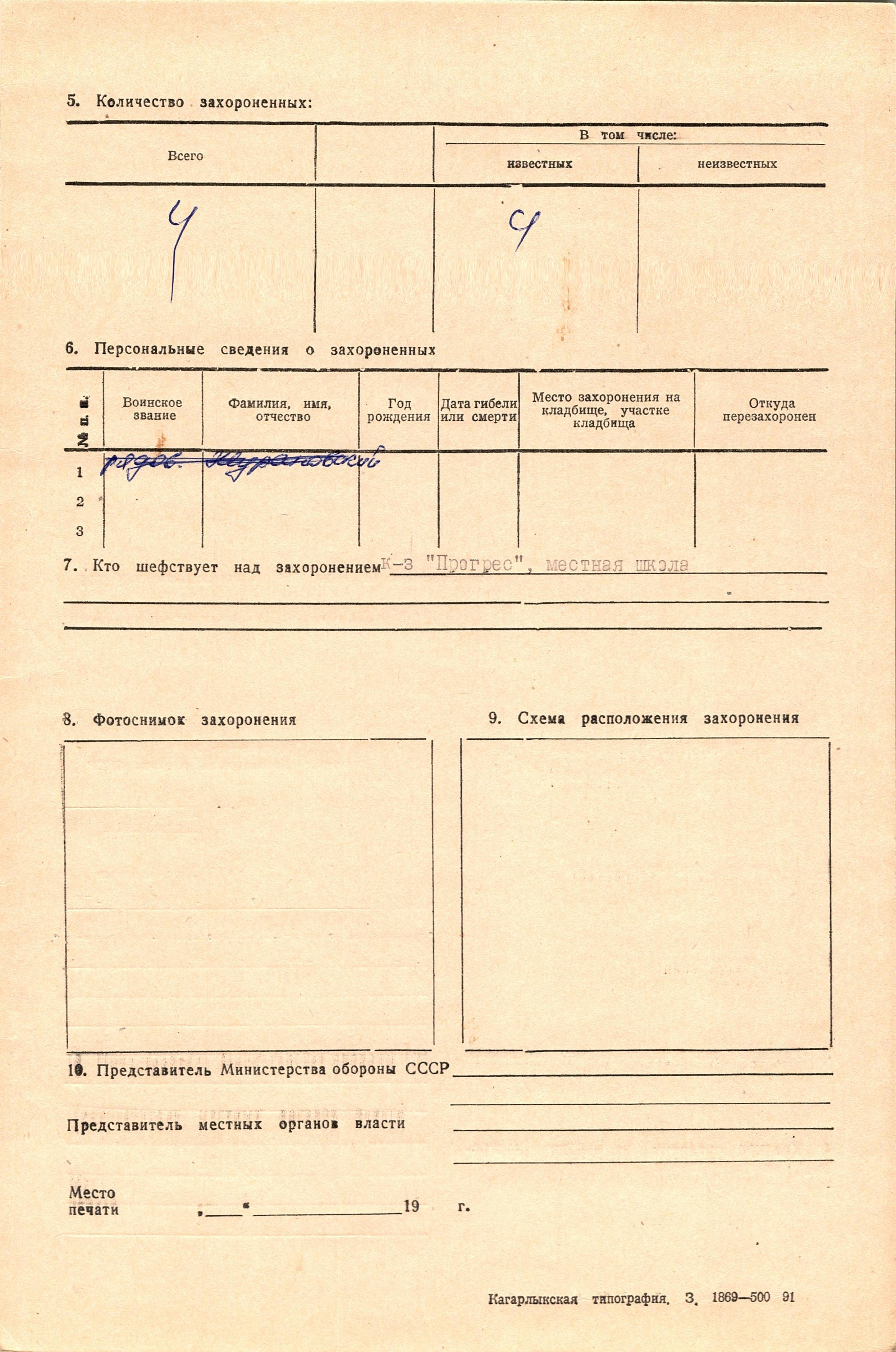 Братская могила в с. Росавка Кагарлыкского района 