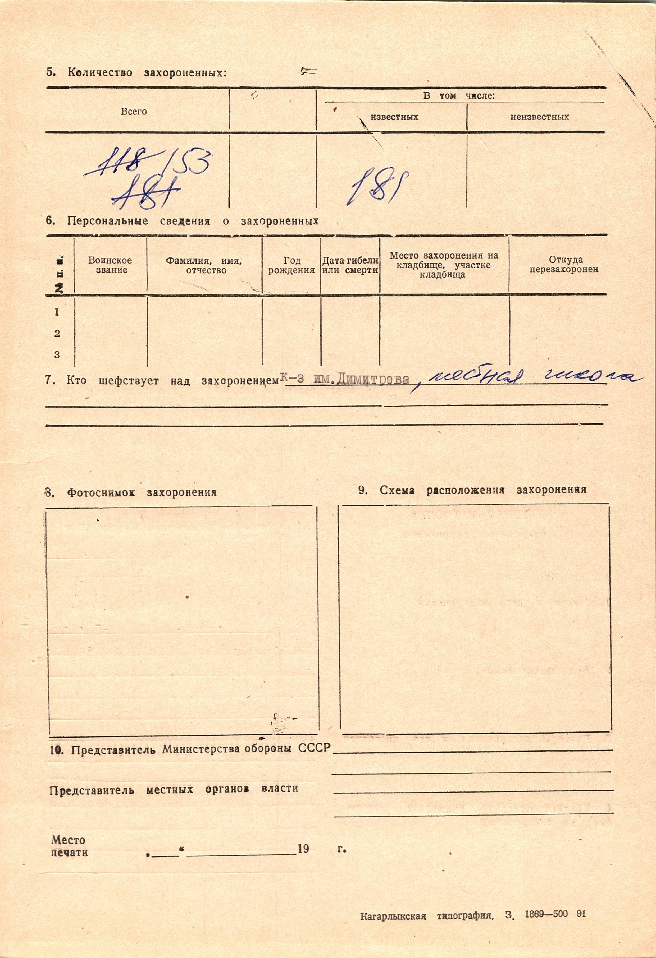 Братская могилы в с. Яблуновка Кагарлыкского района