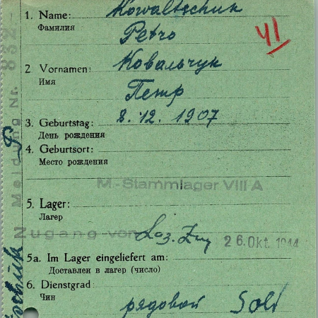 Ковальчук Петр Матвеевич