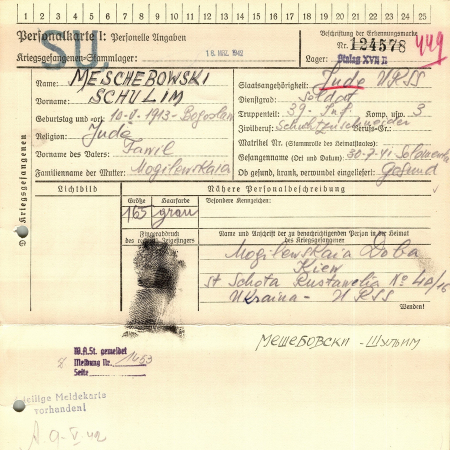 Мешебовский Шулим Фавилович