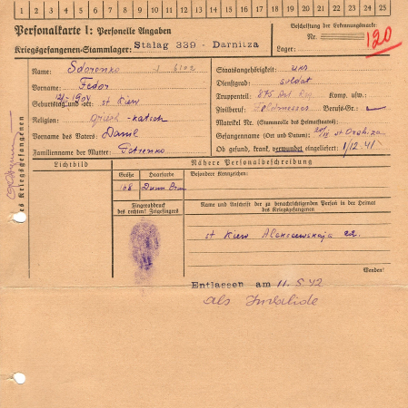 Здоренко (Сдоренко) Федор Даниилович