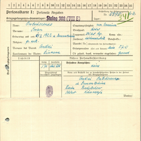 Оверченко Иван Андреевич