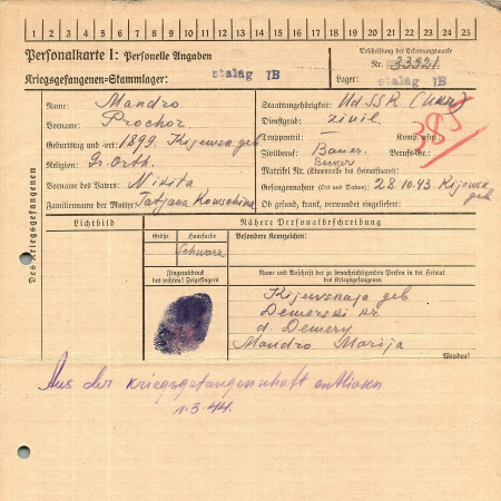 Мандро Прохор Никитич