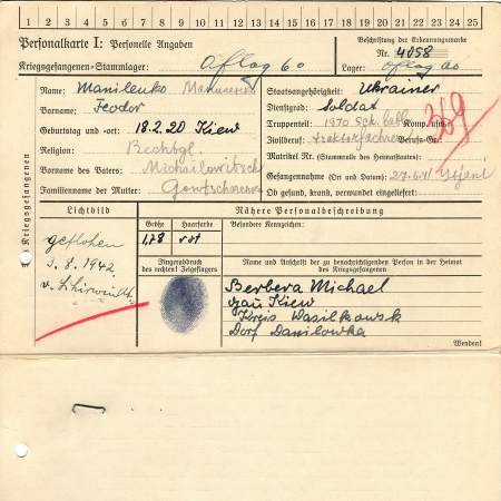 Маниленко Федор Михайлович