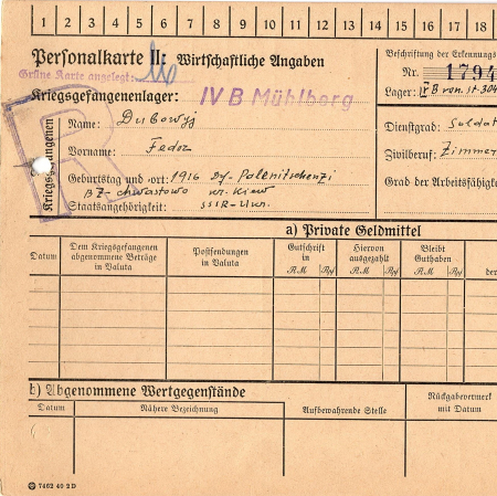 Дубовый Федор