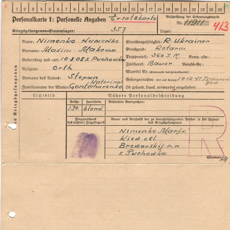 Нименко Максим Степанович