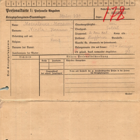 Москаленко Никита Дементьевич