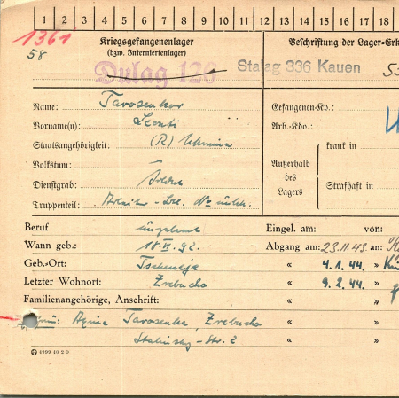 Тарасенко Леонтий