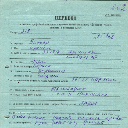 Вивчар Герасим Арсенович