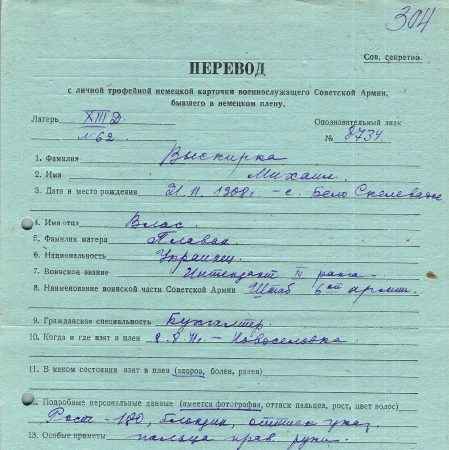 Выскирка Михаил Власович