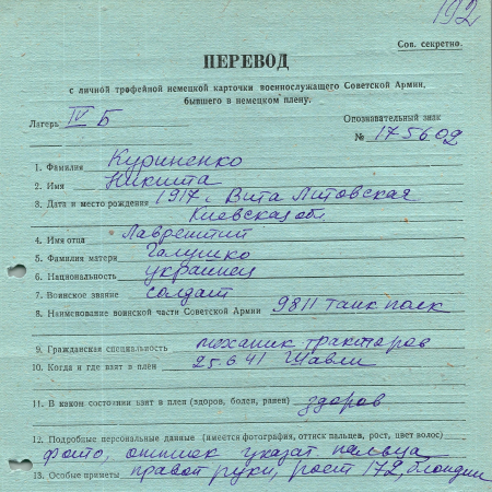 Куриненко Никита Лаврентьевич