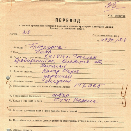 Проскура Петр Николаевич