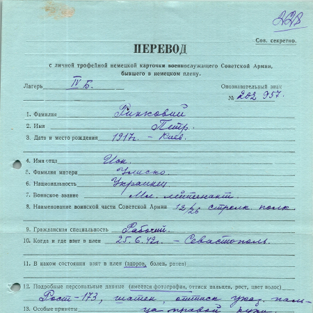 Ринковий Петр Ионович